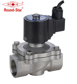 SS imprägniern Brunnen-Magnetventil, 50mm elektrisches Wasser-Magnetventil